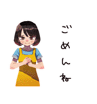 へとへとママ★夏休み水遊び（個別スタンプ：31）