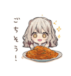 フェレットちゃんのゆるかわキャンプ（個別スタンプ：8）
