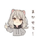 フェレットちゃんのゆるかわキャンプ（個別スタンプ：21）