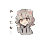 フェレットちゃんのゆるかわキャンプ（個別スタンプ：35）