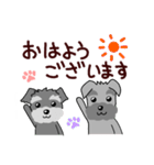 ずーっと使える シュナウザー♪（個別スタンプ：31）