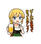 色々な国で活躍する女性達（個別スタンプ：10）