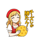 色々な国で活躍する女性達（個別スタンプ：21）