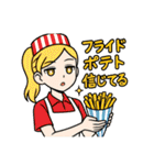 色々な国で活躍する女性達（個別スタンプ：24）