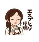 色々な国で活躍する女性達（個別スタンプ：30）