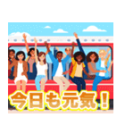 電車キッキー（個別スタンプ：38）