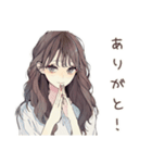 ふんわり大人女子★ベランダ菜園（個別スタンプ：3）