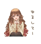 マイペース女子の未読スルー♡優しさ（個別スタンプ：11）