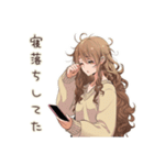 マイペース女子の未読スルー♡優しさ（個別スタンプ：22）