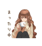 マイペース女子の未読スルー♡優しさ（個別スタンプ：25）