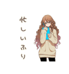 マイペース女子の未読スルー♡優しさ（個別スタンプ：28）