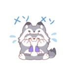 【夏】オオカミ！パーカー動物（個別スタンプ：31）