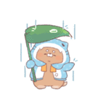 【夏】サメ！パーカー動物3（個別スタンプ：30）