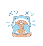 【夏】サメ！パーカー動物3（個別スタンプ：31）