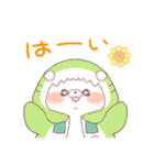 【夏】サメ！パーカー動物4（個別スタンプ：1）