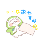 【夏】サメ！パーカー動物4（個別スタンプ：4）