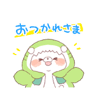【夏】サメ！パーカー動物4（個別スタンプ：8）
