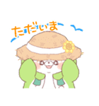 【夏】サメ！パーカー動物4（個別スタンプ：20）