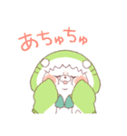 【夏】サメ！パーカー動物4（個別スタンプ：25）