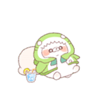 【夏】サメ！パーカー動物4（個別スタンプ：33）