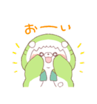 【夏】サメ！パーカー動物4（個別スタンプ：39）