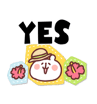ゆるくま91 夏！（個別スタンプ：17）