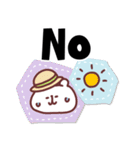 ゆるくま91 夏！（個別スタンプ：18）