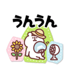 ゆるくま91 夏！（個別スタンプ：34）