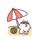 ゆるくま91 夏！（個別スタンプ：39）