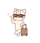 キザにゃん。夏から秋にかけて（個別スタンプ：4）