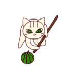 キザにゃん。夏から秋にかけて（個別スタンプ：9）