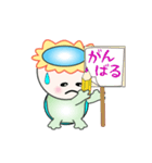 nobobi アニメ カッパの少年（個別スタンプ：6）