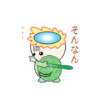 nobobi アニメ カッパの少年（個別スタンプ：8）