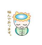 nobobi アニメ カッパの少年（個別スタンプ：17）