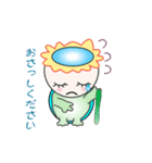nobobi アニメ カッパの少年（個別スタンプ：23）