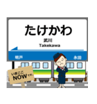 秩父本線in秩父の毎日使う電車（個別スタンプ：15）