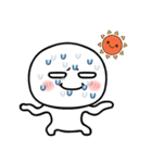 夏の目つきの悪い丸いやつ（個別スタンプ：8）