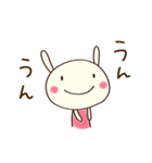 大人のリアクション☆どちウサ（個別スタンプ：10）