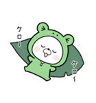 くまぽこ、梅雨から夏へ（個別スタンプ：4）