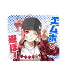 【ポーカー】m HOLD'EM(エムホールデム)（個別スタンプ：2）