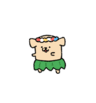 田舎の犬. チョング: 夏の暮らし（個別スタンプ：2）