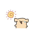 田舎の犬. チョング: 夏の暮らし（個別スタンプ：8）
