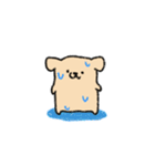 田舎の犬. チョング: 夏の暮らし（個別スタンプ：16）