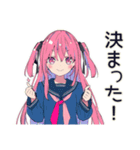 げんきな女子高生★動画撮影チャレンジ（個別スタンプ：11）