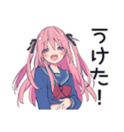 げんきな女子高生★動画撮影チャレンジ（個別スタンプ：16）
