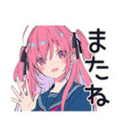 げんきな女子高生★動画撮影チャレンジ（個別スタンプ：19）
