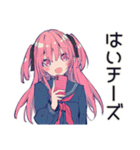 げんきな女子高生★動画撮影チャレンジ（個別スタンプ：25）