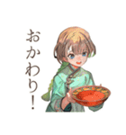 アオザイ女子★ベトナム屋台ごはん（個別スタンプ：26）
