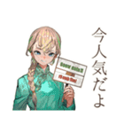 アオザイ女子★ベトナム屋台ごはん（個別スタンプ：31）
