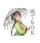 アオザイ女子★ベトナム屋台ごはん（個別スタンプ：40）